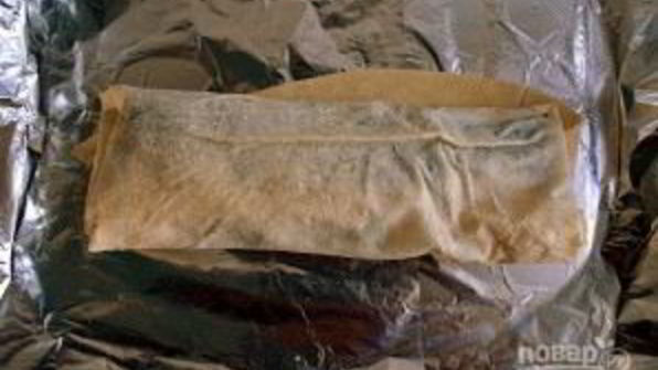 рыба в лаваше с тархуном