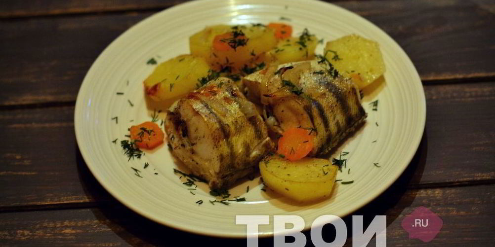 Рецепт рыба в рукаве