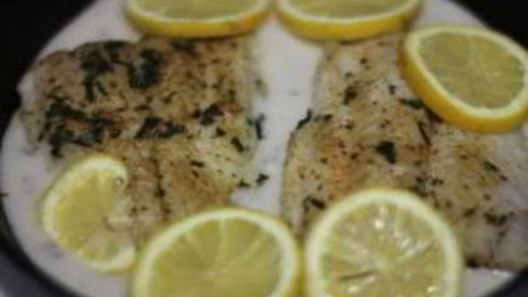 рыба в сметанном соусе в духовке