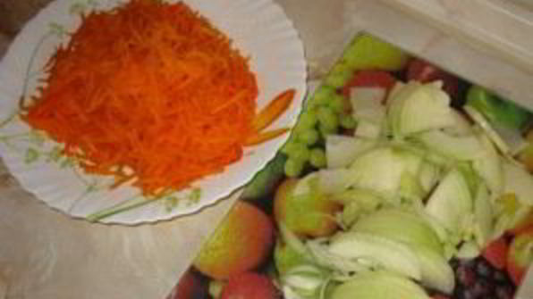 щука в духовке с овощами