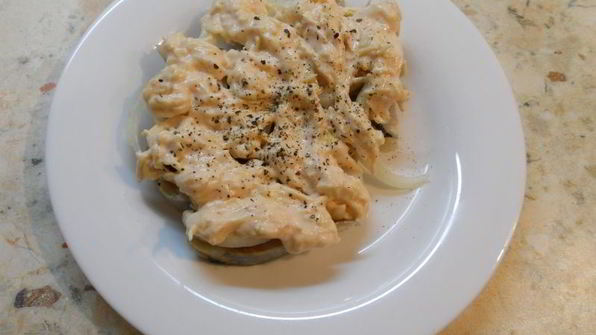 сельдь в сырном соусе