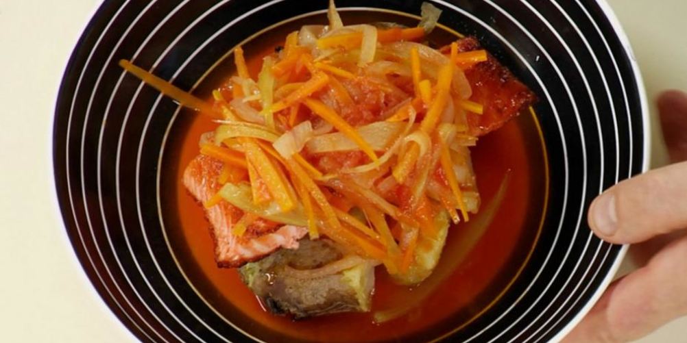 Рецепт семга под маринадом