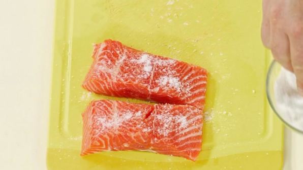 семга под маринадом