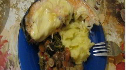 Семга в духовке