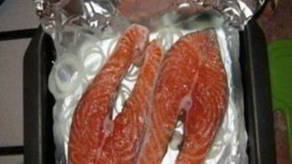 семга в духовке