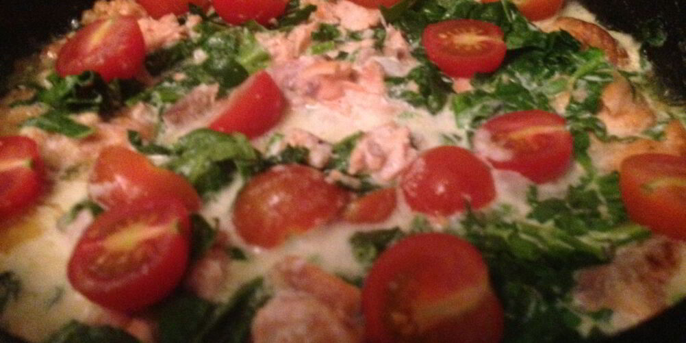 Рецепт семга в сливочном соусе