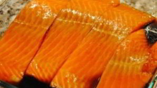 семга в вине