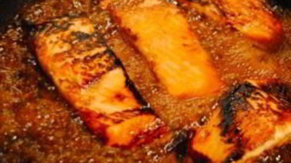 семга в вине