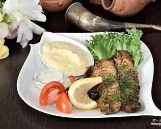 Скумбрия на гриле