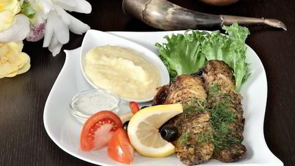 Скумбрия на гриле