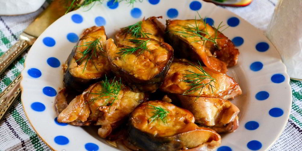 Рецепт скумбрия запеченная с горчицей