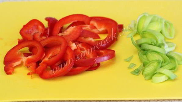 судак тушеный с овощами