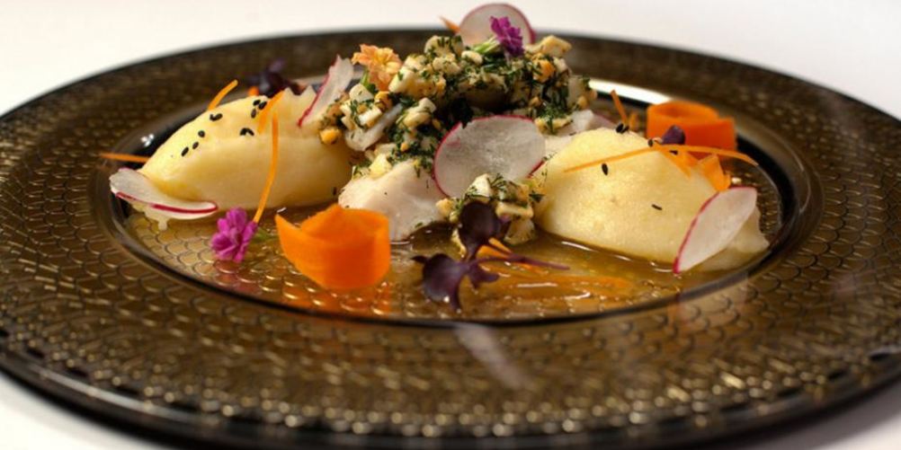 Рецепт тилапия по-польски с нежным картофельным пюре