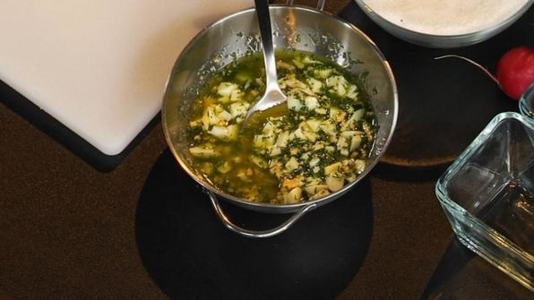 тилапия по-польски с нежным картофельным пюре