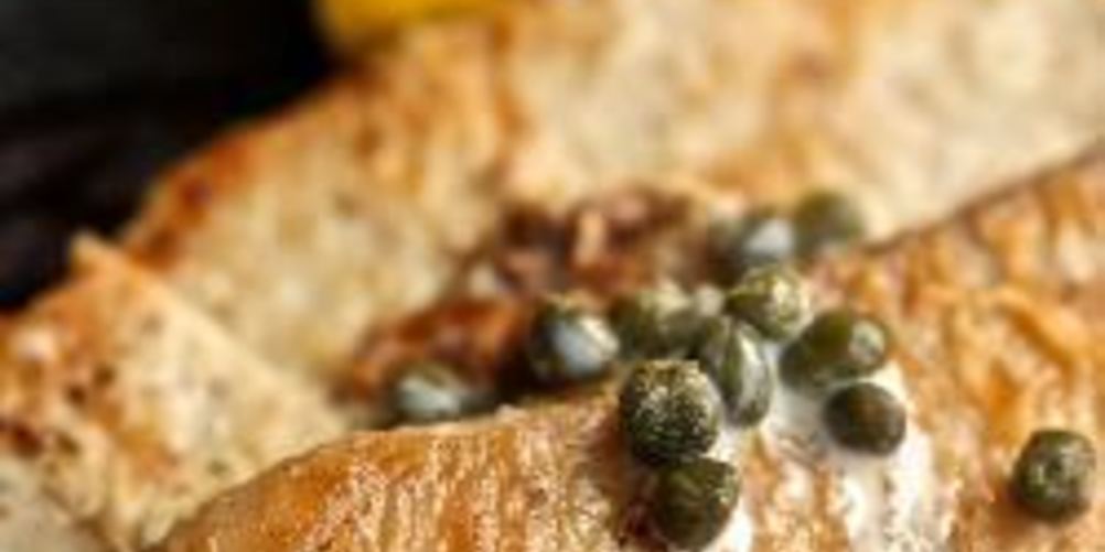 Рецепт тилапия в сливочном соусе с каперсами