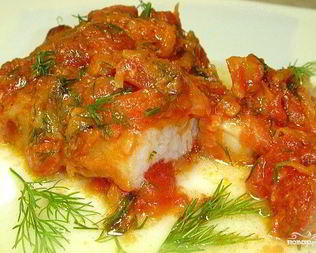 Треска с картофелем в духовке