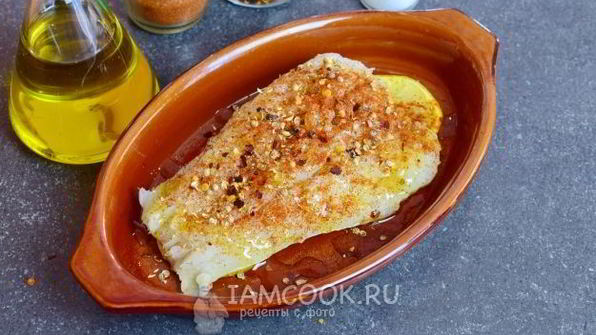 треска, запеченная по-гречески