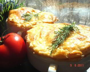 Тунец под тестом