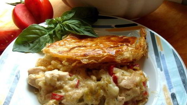 тунец под тестом