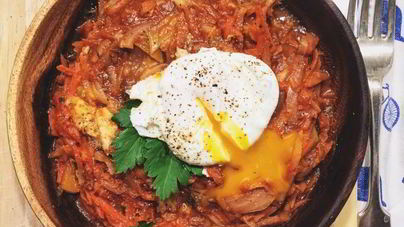 Тушеный минтай