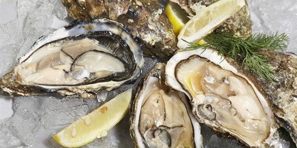 Рецепт устрицы с яблочно-перечным соусом