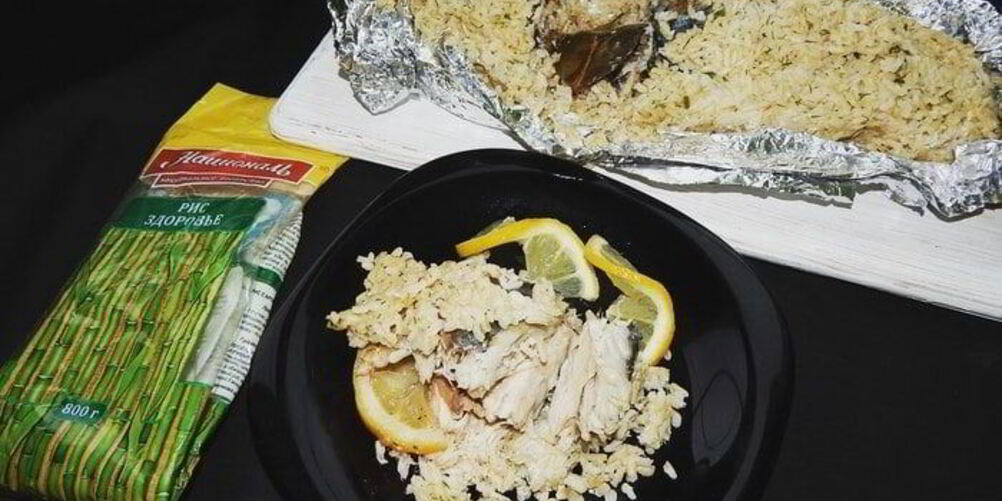 Рецепт запеченная скумбрия в рисовой шубке