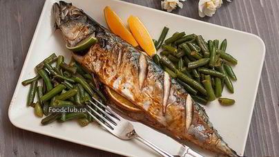Запеченная скумбрия