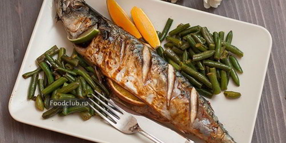 Рецепт запеченная скумбрия