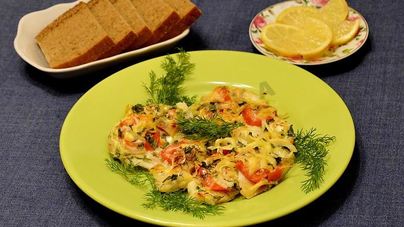 Запеченное филе тилапии в духовке