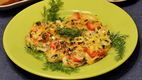 запеченное филе тилапии в духовке