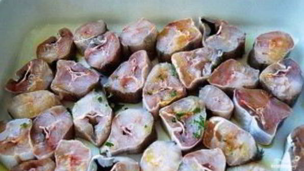 запеченный хек