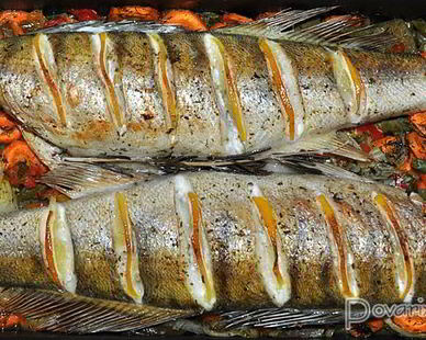 Судак с овощами в фольге — отменное рыбное блюдо