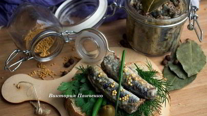 Жареная минога в маринаде