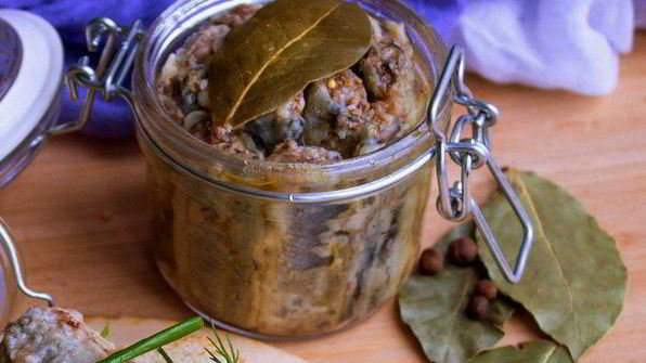 жареная минога в маринаде