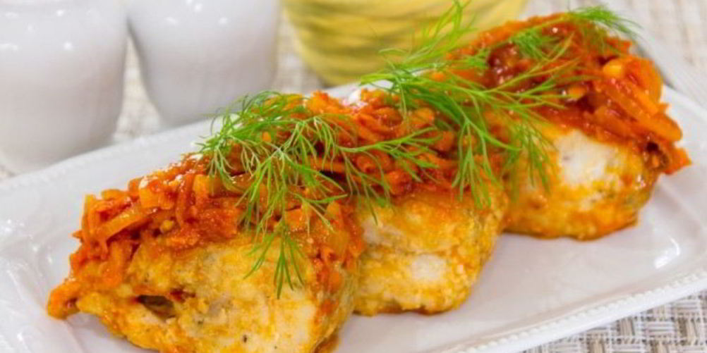 Рецепт жареная рыба под маринадом