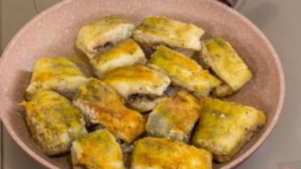 жареная рыба под маринадом