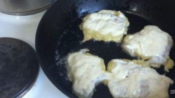 жареная рыба в кляре на закваске