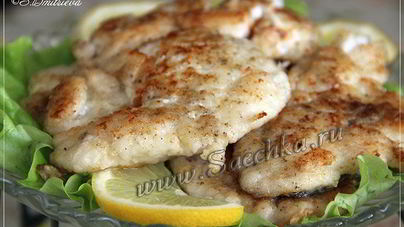 Жареная зубатка