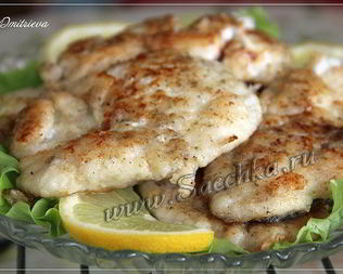 Жареная зубатка