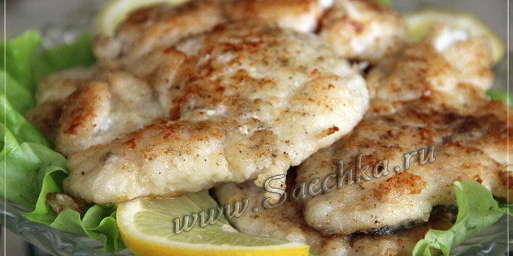 Рецепт жареная зубатка