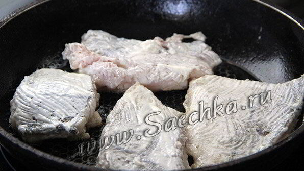 жареная зубатка