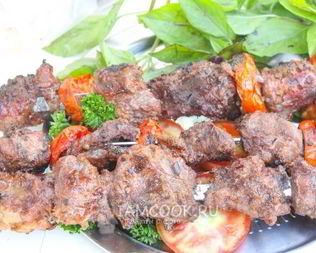 Абхазский шашлык из свинины