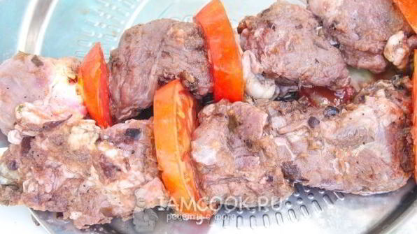 абхазский шашлык из свинины