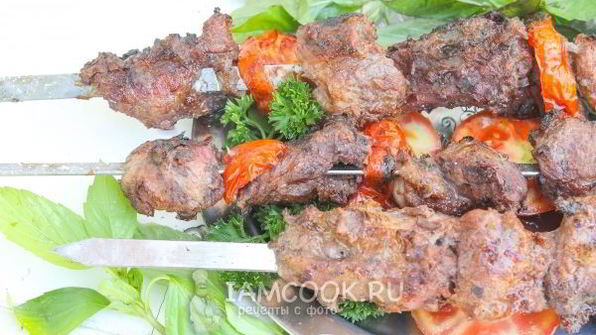 абхазский шашлык из свинины