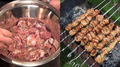 Быстрый маринад для шашлыка