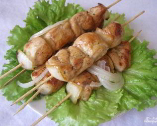 Диетический шашлык