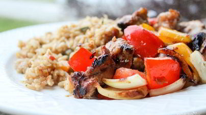 Классический шашлык из свинины с уксусом