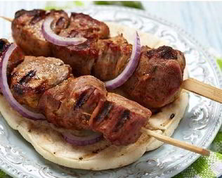 Классический шашлык из телятины