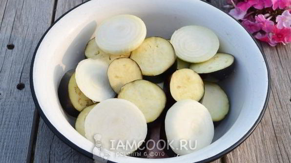 куриный шашлык с овощами в соусе терияки