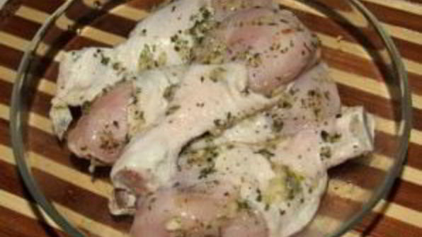 куриный шашлык в микроволновке